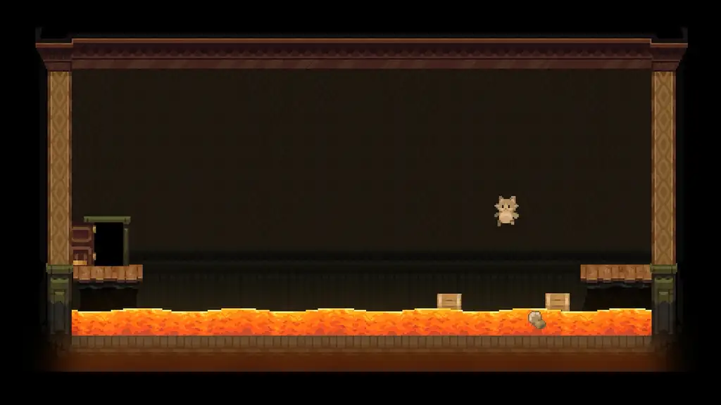 Скриншот игры Backrooms Cats and Lava