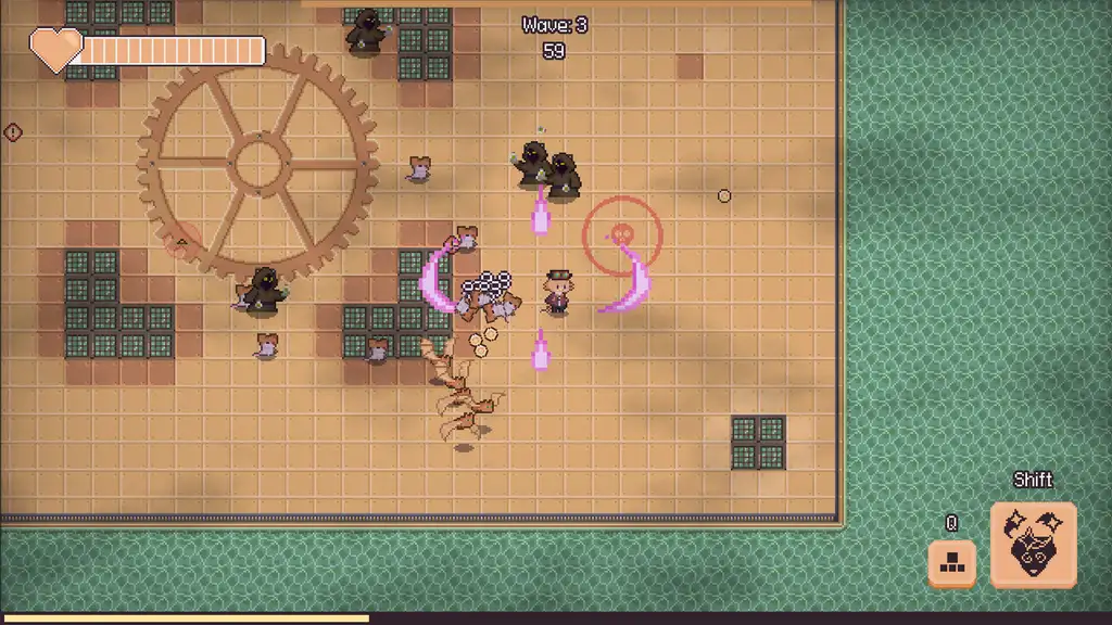 Скриншот игры Cat Bait