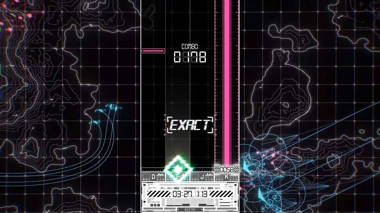 Скриншот игры MUSYNX RETURN