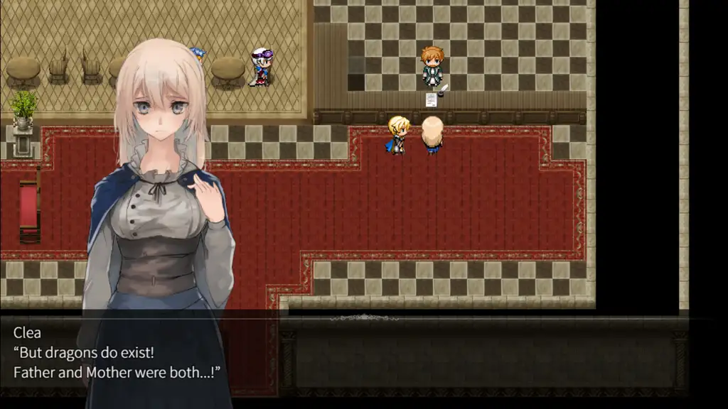 Скриншот игры The Dragon and the Sword