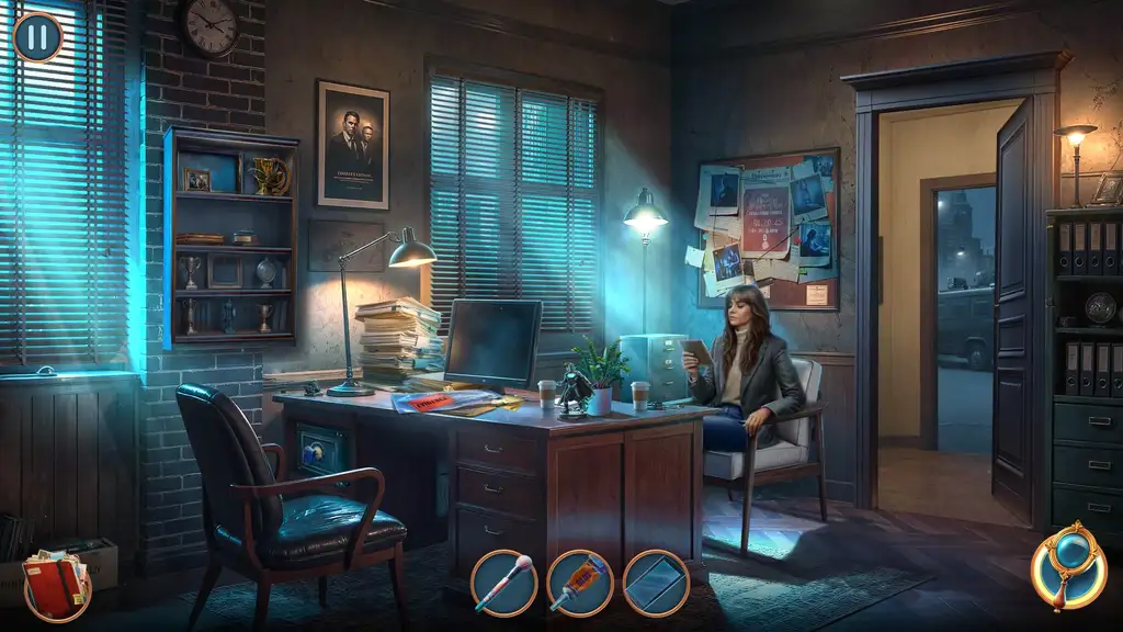 Скриншот игры Crime Shadows: Stolen Spotlight / Криминальные тени: Украденный свет софитов