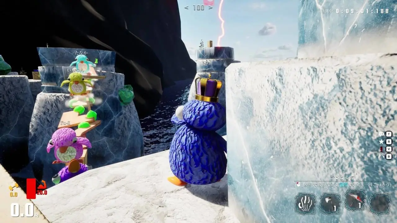 Скриншот игры LINK Penguins