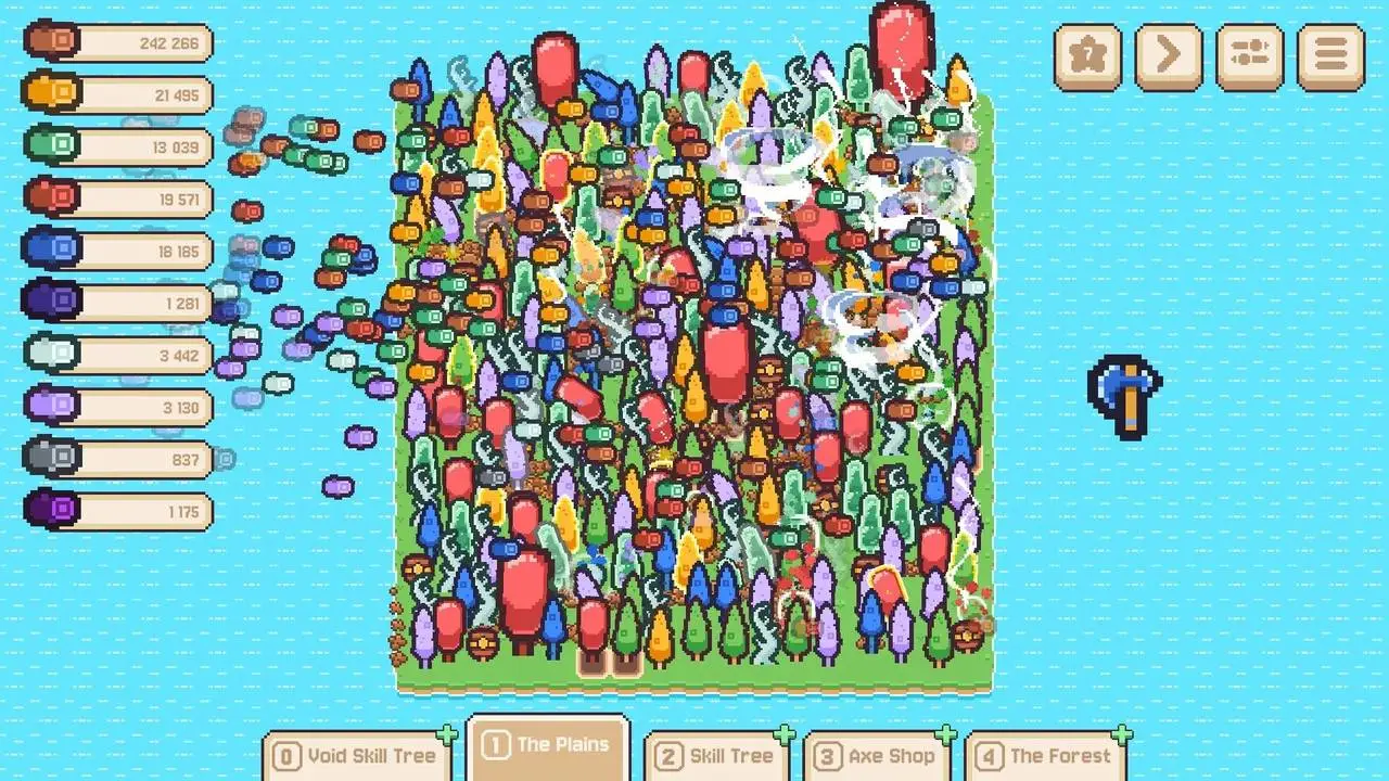Скриншот игры Chop Chains