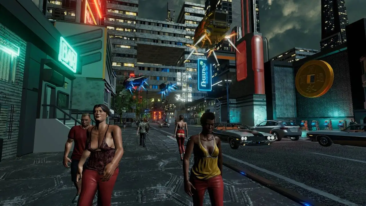 Скриншот игры Neon Vice Club Simulator