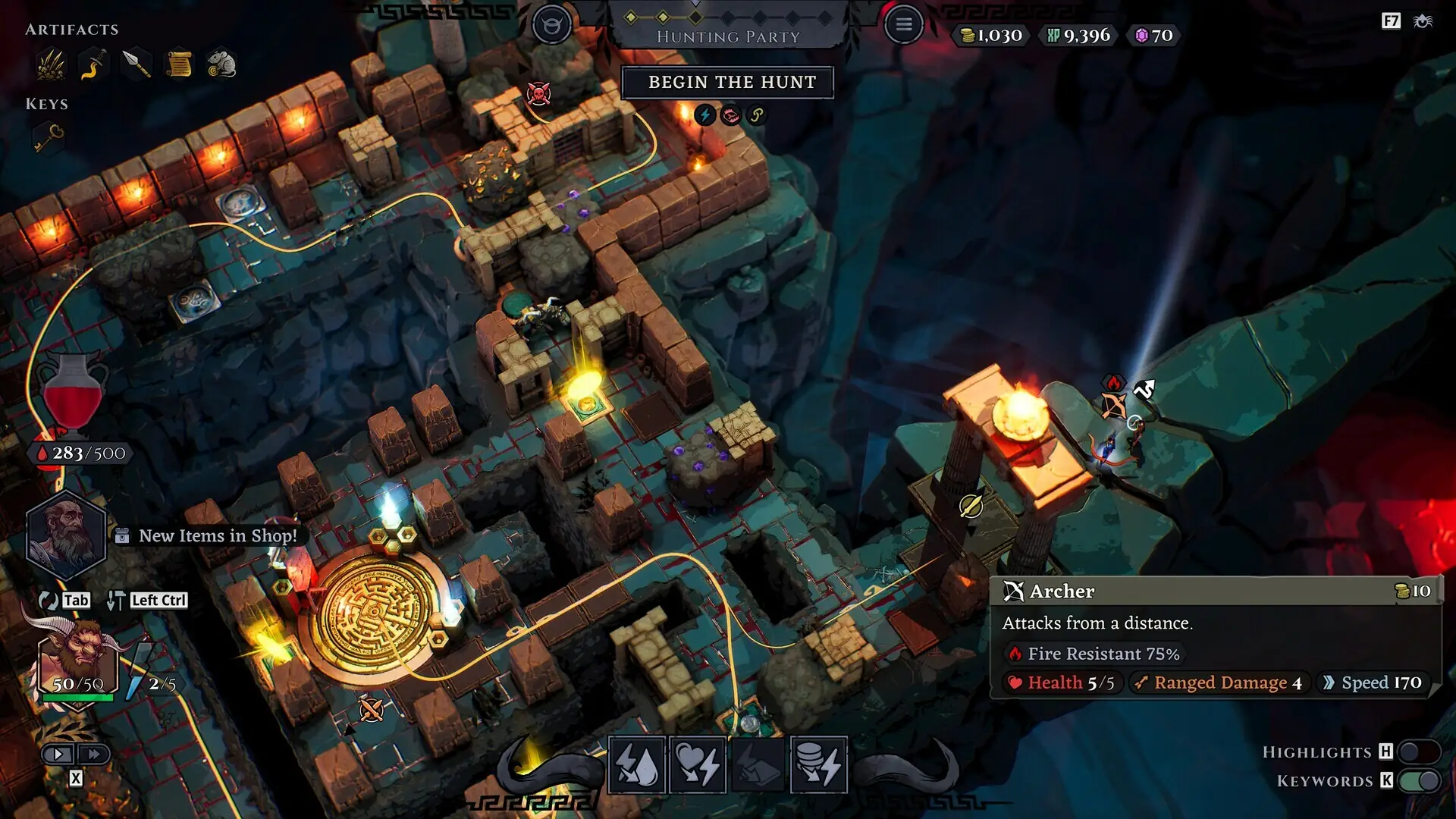 Скриншот игры Minos