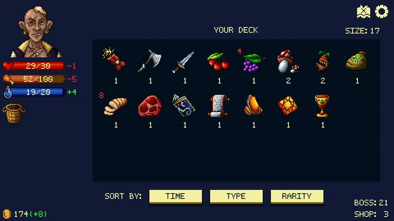 Скриншот игры Spinny Dungeon