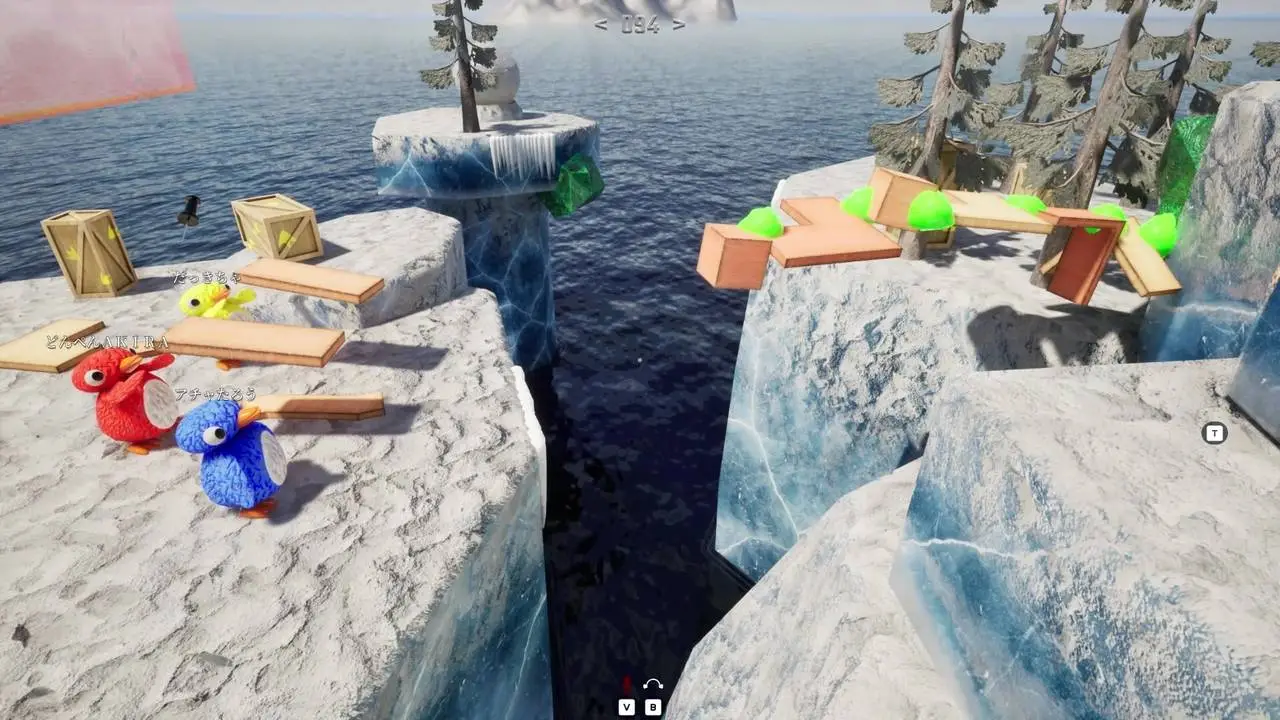 Скриншот игры LINK Penguins
