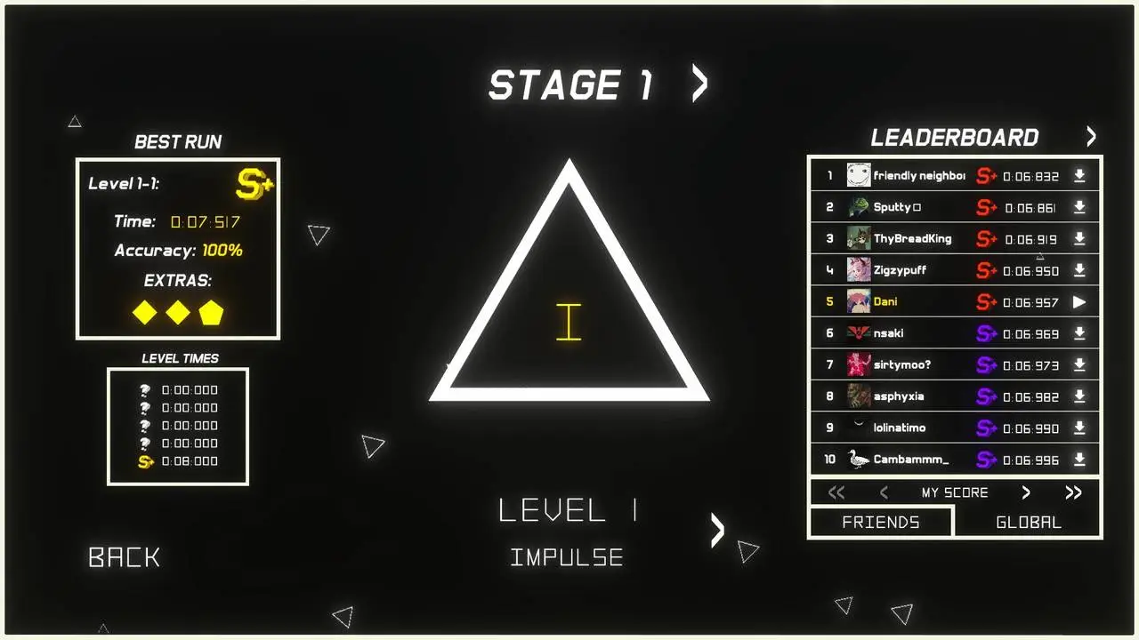 Скриншот игры POLY IMPULSE