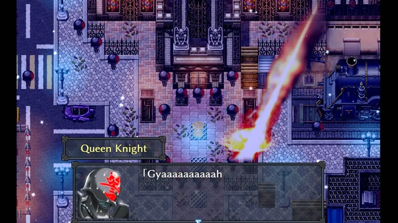 Скриншот игры MELFIAS Azure and Crimson Verge