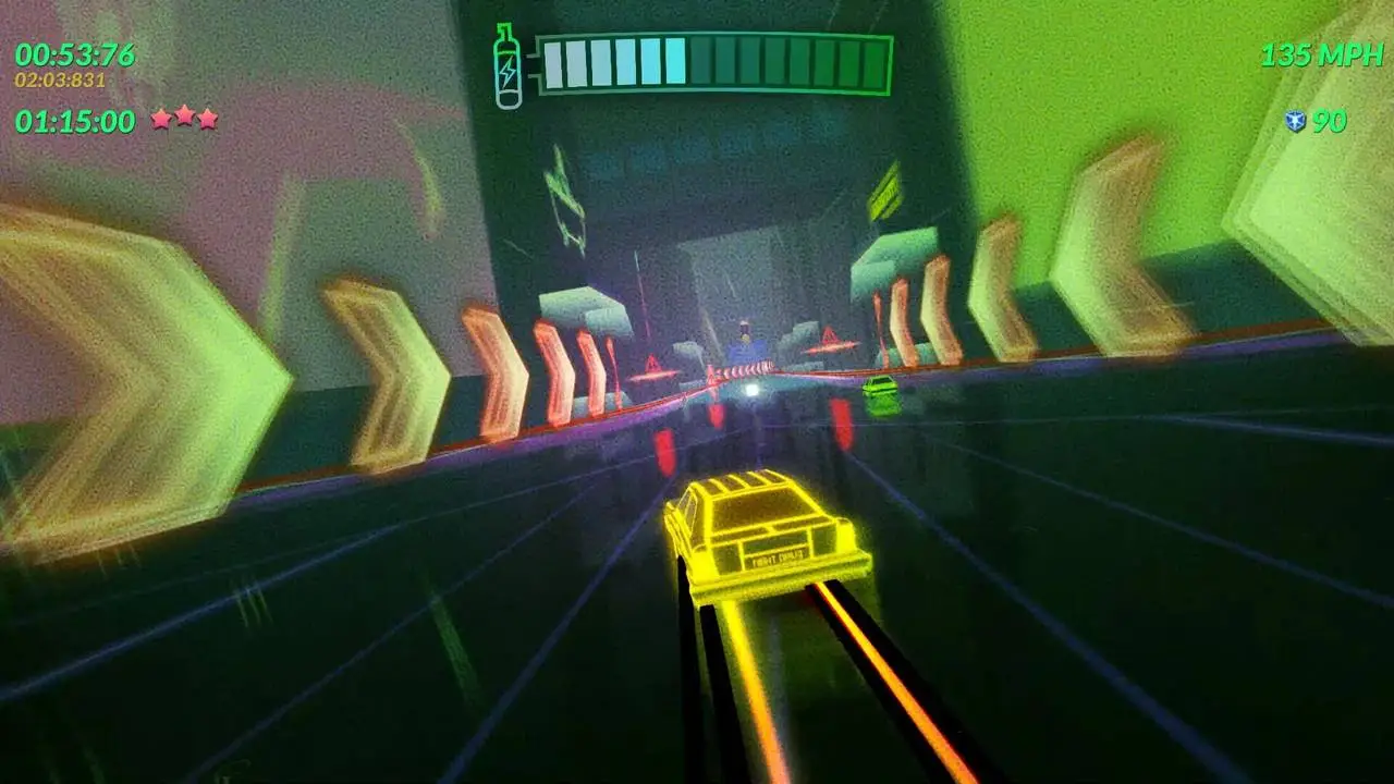 Скриншот игры Retro Drive: Revamped