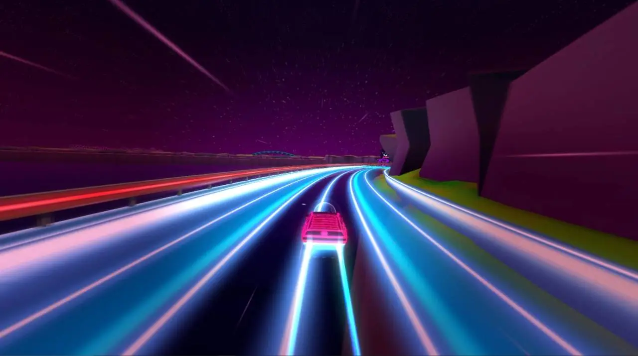 Скриншот игры Retro Drive: Revamped