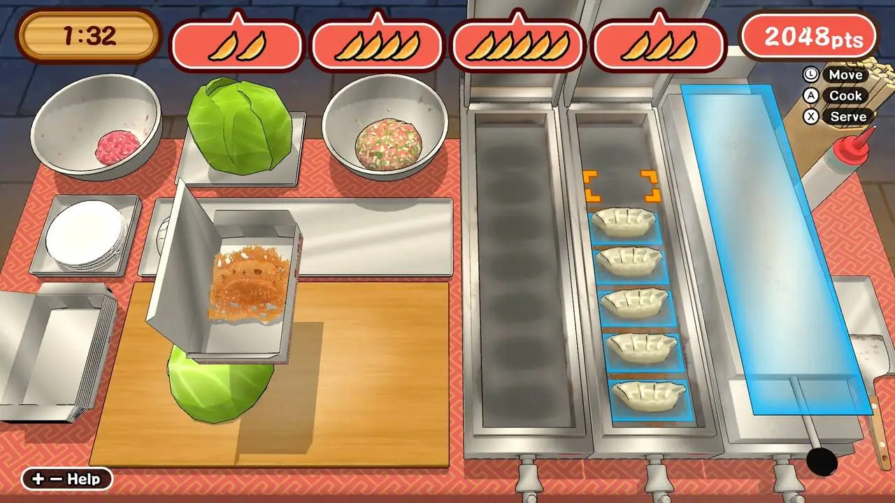 Скриншот игры Make it! Gyoza