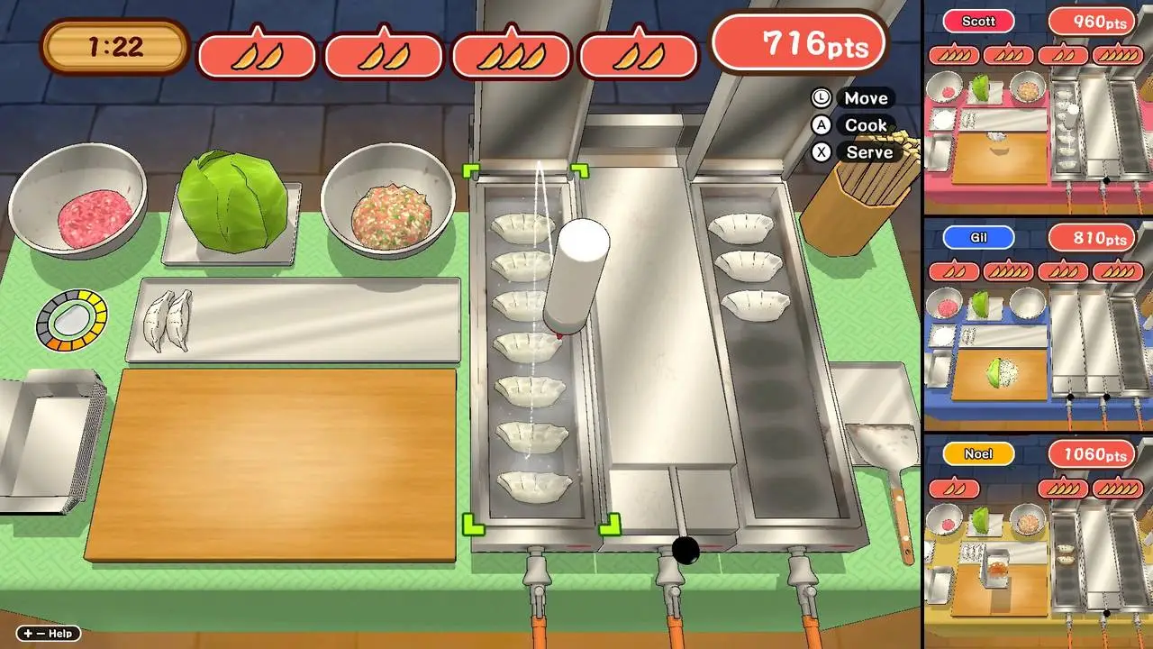 Скриншот игры Make it! Gyoza