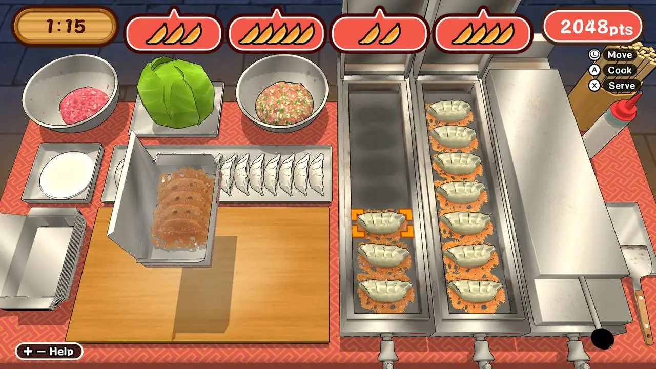 Скриншот игры Make it! Gyoza