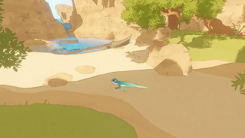 Скриншот игры Gecko Gods