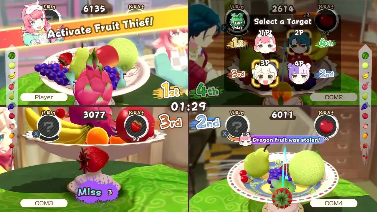 Скриншот игры Fruit Mountain Party