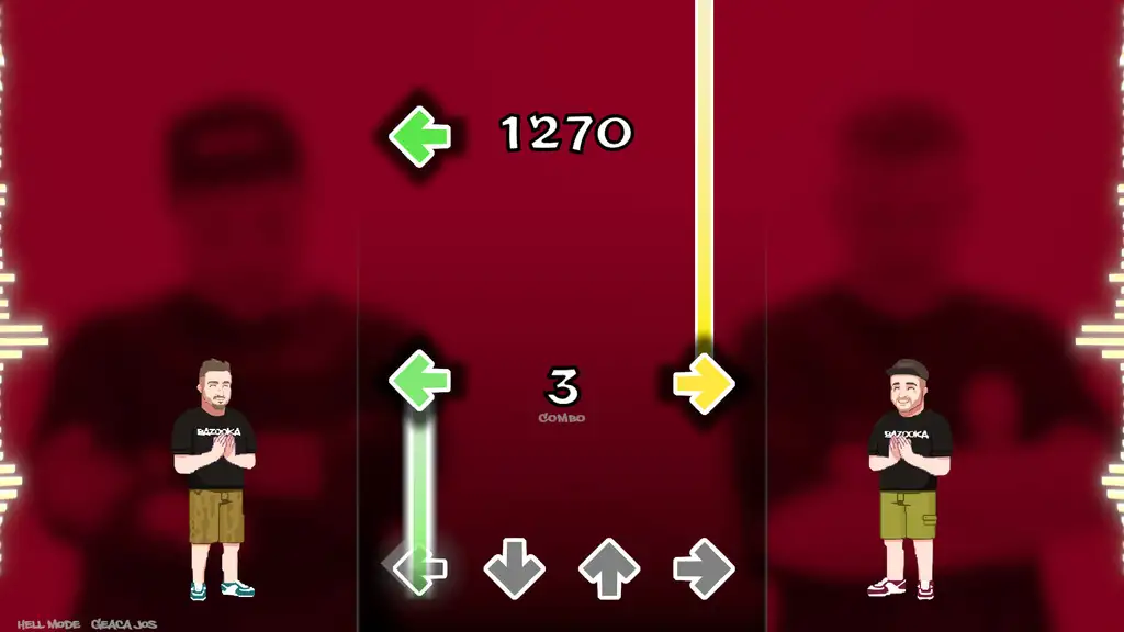 Скриншот игры bazooka: Rhythm Game