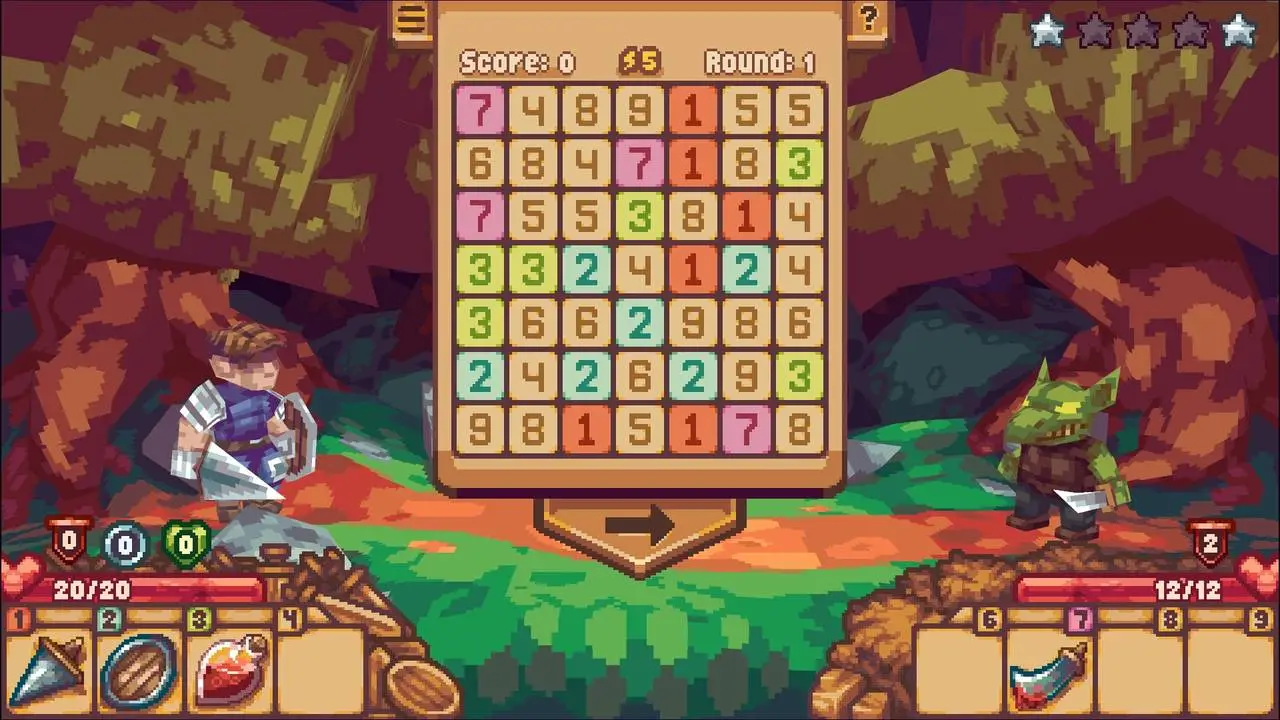 Скриншот игры Numeral Strike