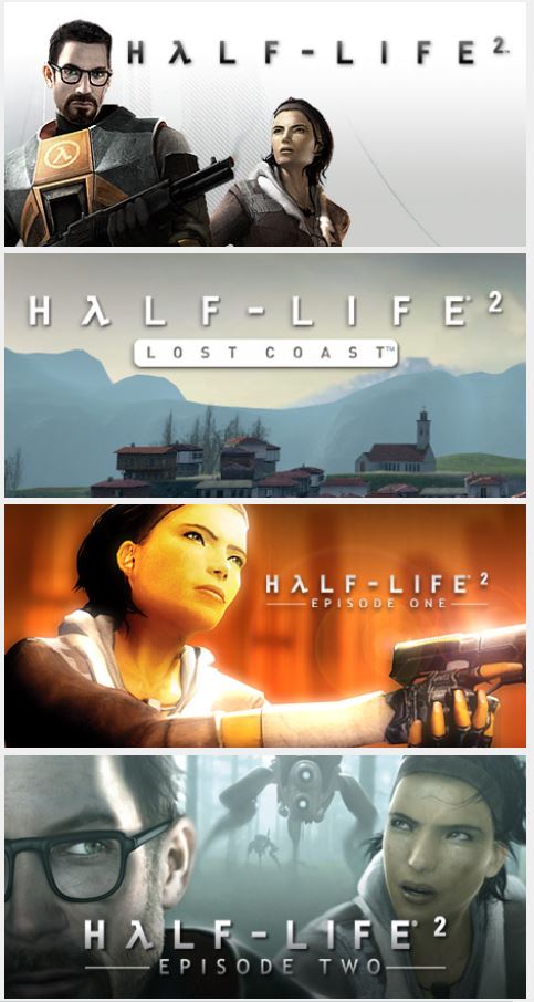 Постер игры Антология Half-Life 2, Lost Coast, Episode One, Episode Two