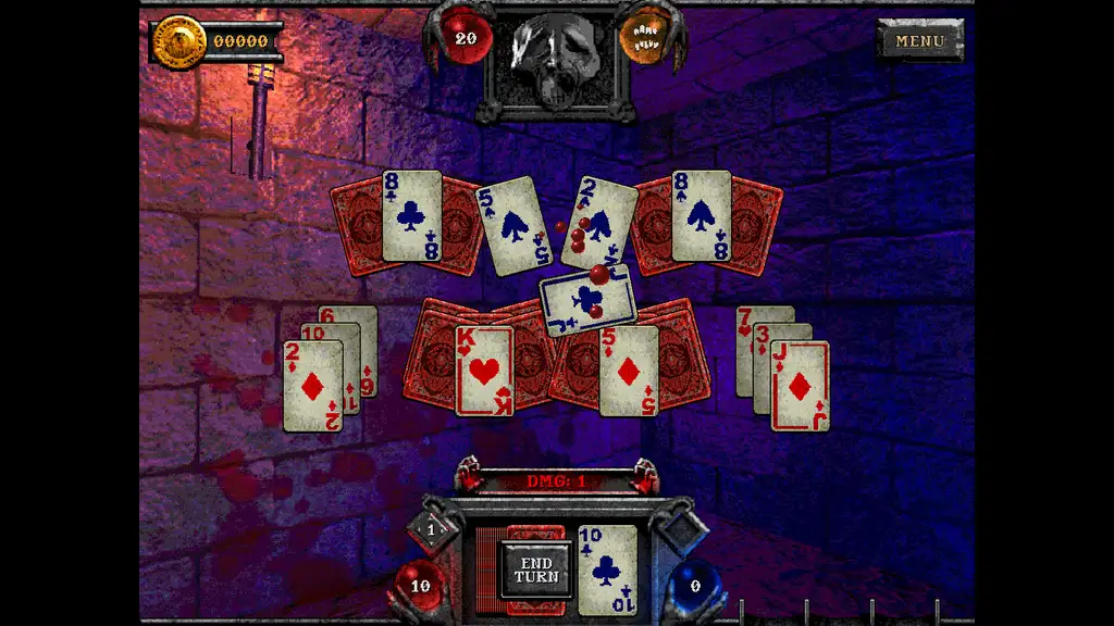 Скриншот игры Forbidden Solitaire