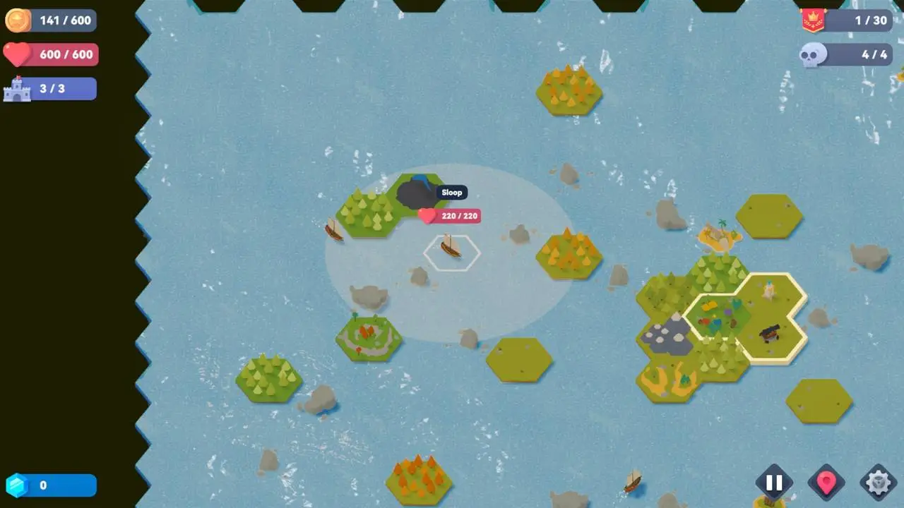 Скриншот игры Treasure's Mine!