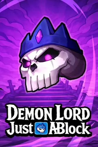 Постер игры Demon Lord: Just a Block