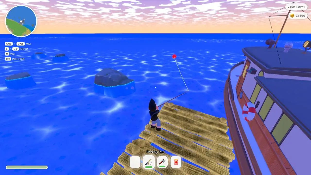 Скриншот игры Cosyland: Island Simulator