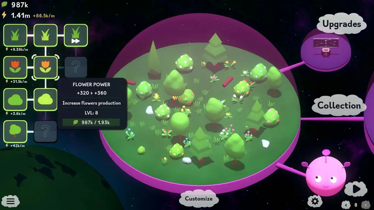 Скриншот игры The Greenening