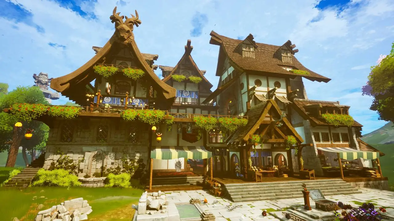Скриншот игры Cloudheim