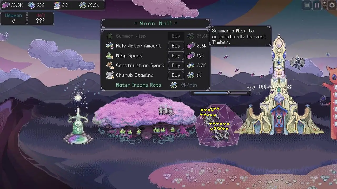 Скриншот игры Angel Clicker