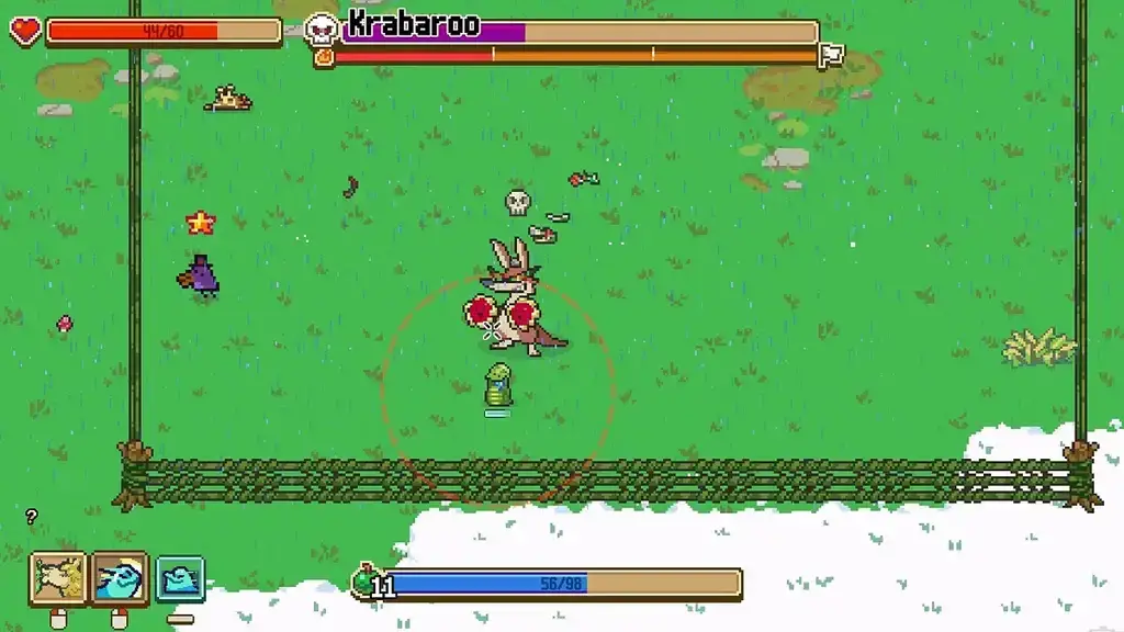 Скриншот игры Everything is Crab: The Animal Evolution Roguelite