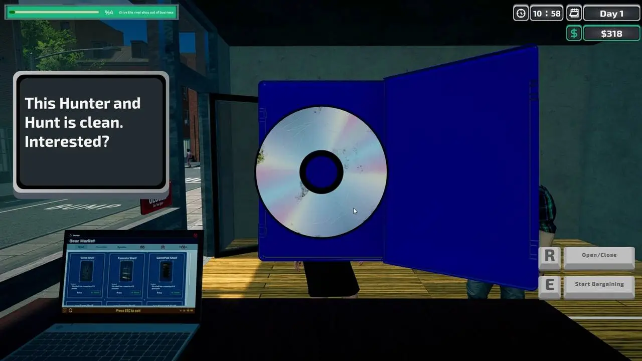 Скриншот игры Console Store Simulator