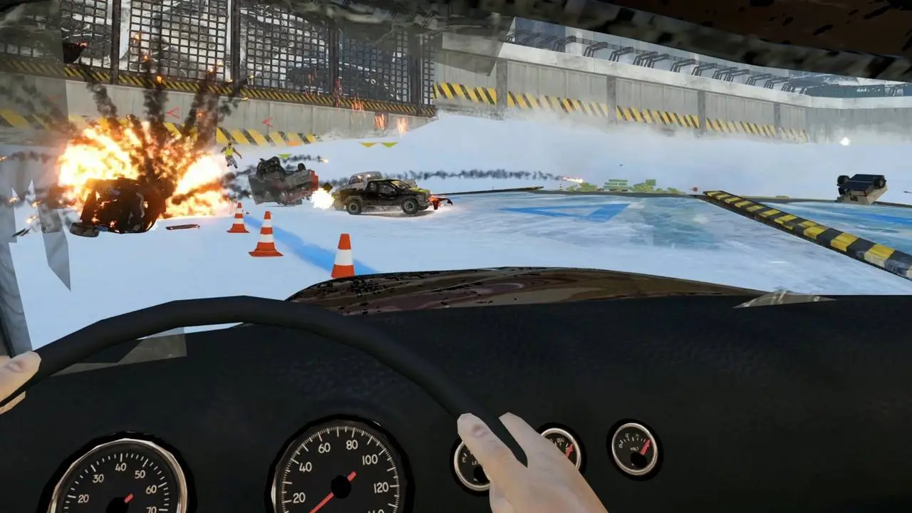 Скриншот игры FlatOut 4: Total Insanity VR