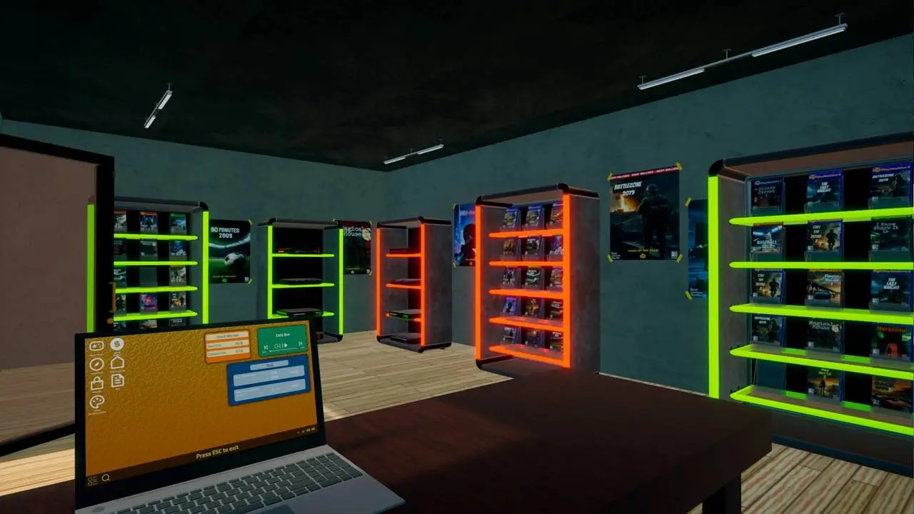 Скриншот игры Console Store Simulator