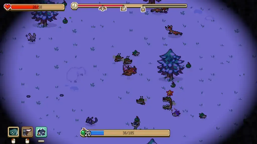 Скриншот игры Everything is Crab: The Animal Evolution Roguelite
