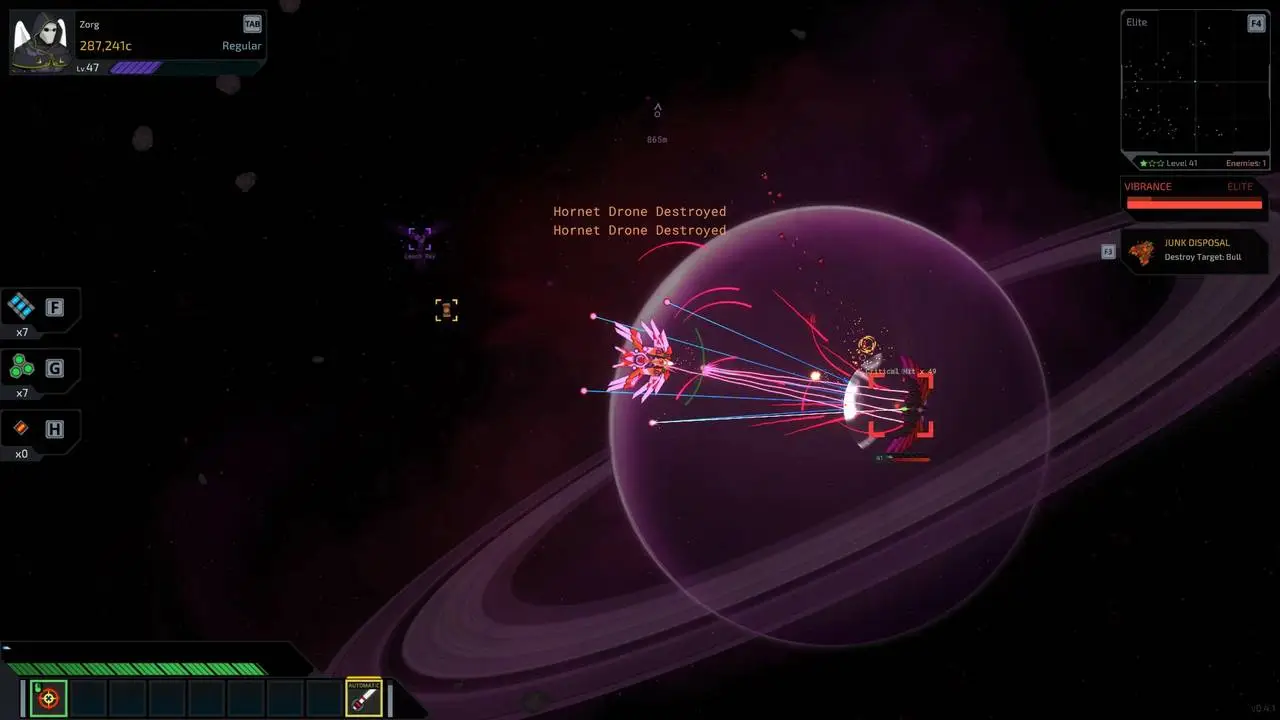 Скриншот игры Star Vortex
