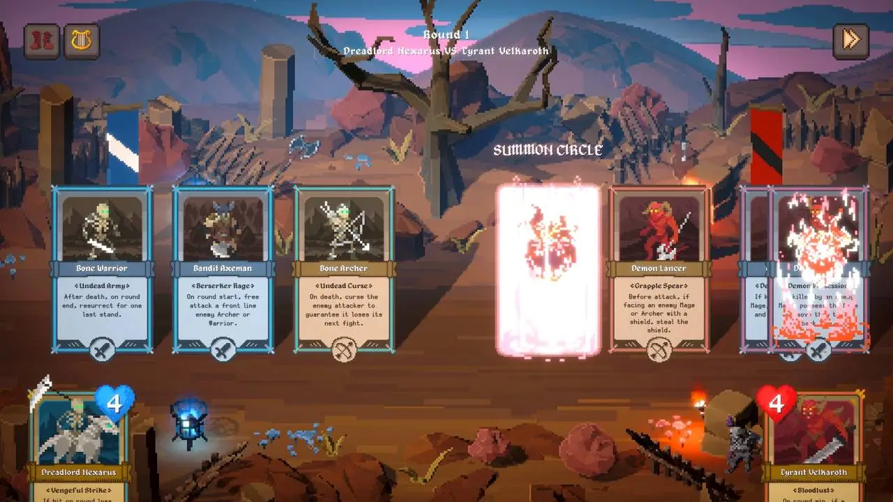 Скриншот игры Blades, Bows and Magic