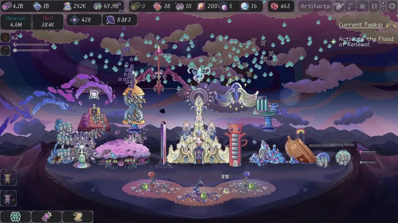 Скриншот игры Angel Clicker