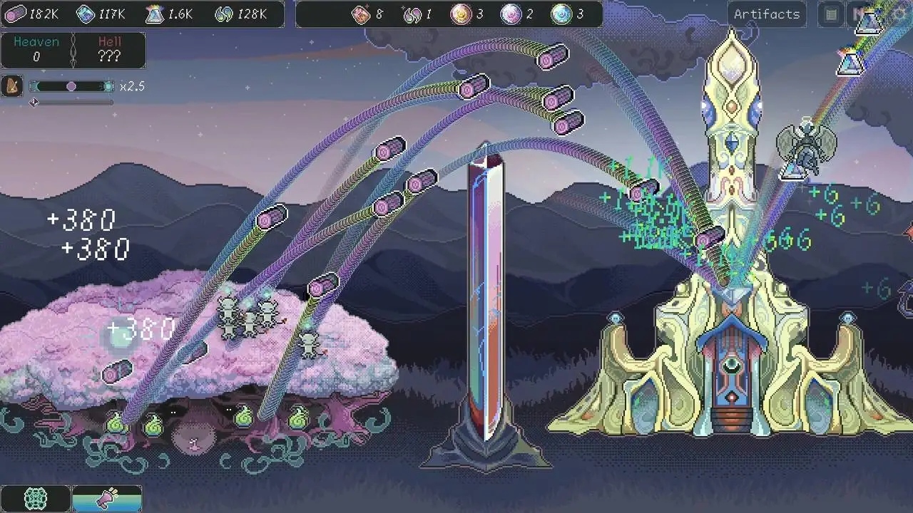 Скриншот игры Angel Clicker
