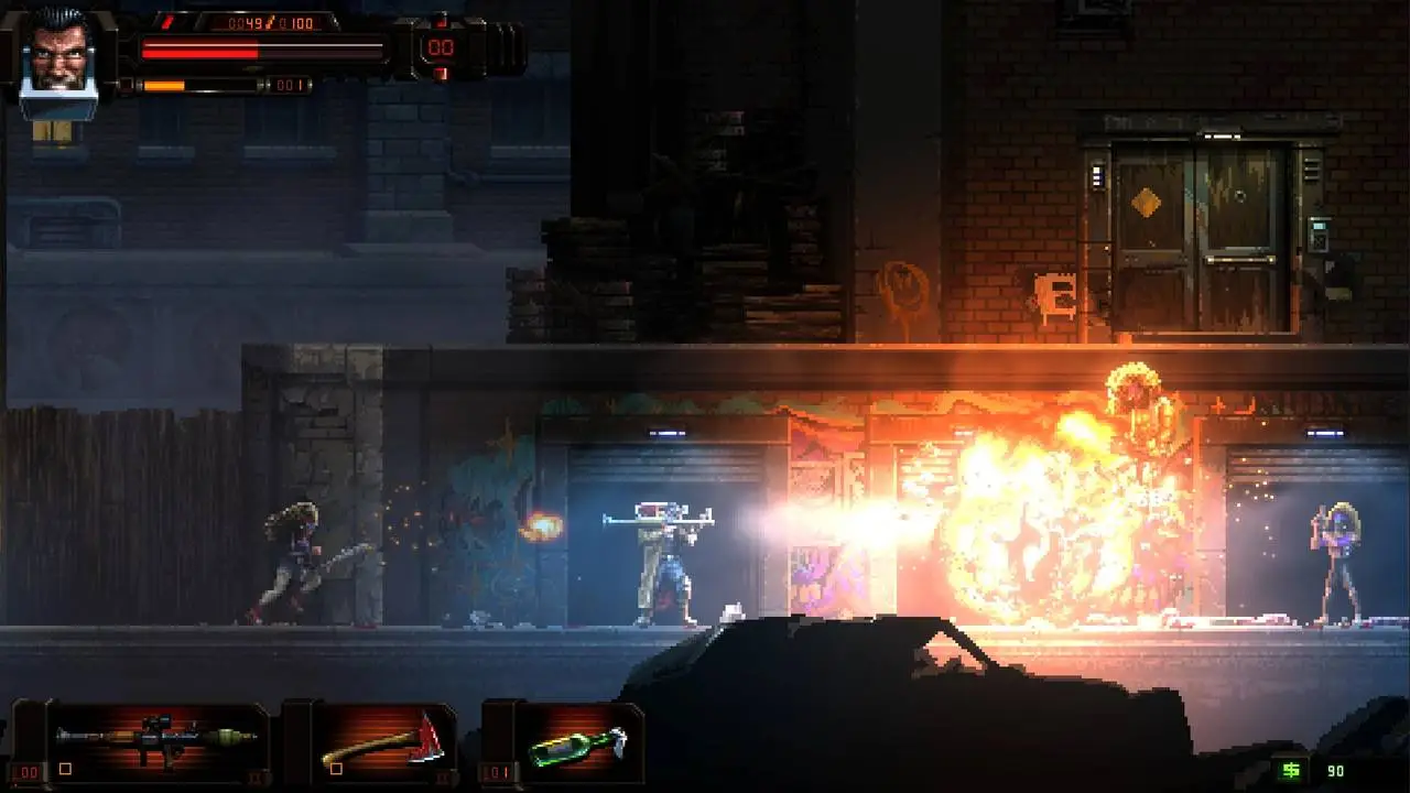 Скриншот игры HUNTDOWN: OVERTIME