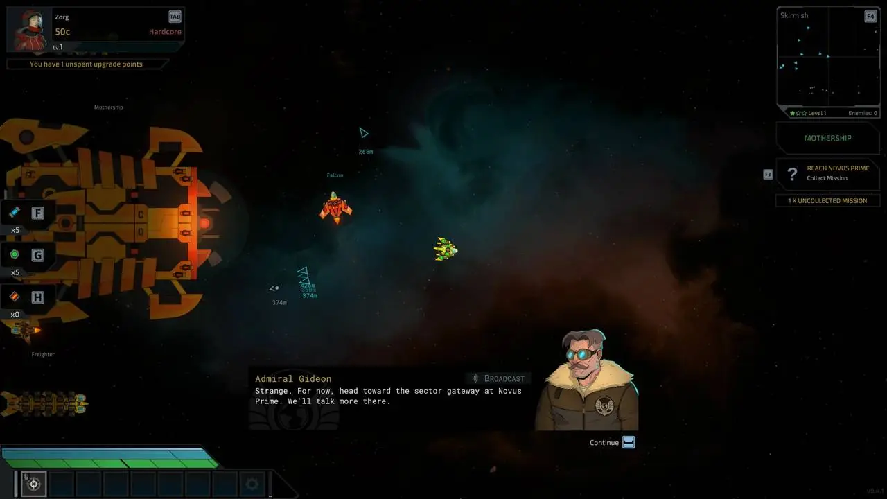 Скриншот игры Star Vortex
