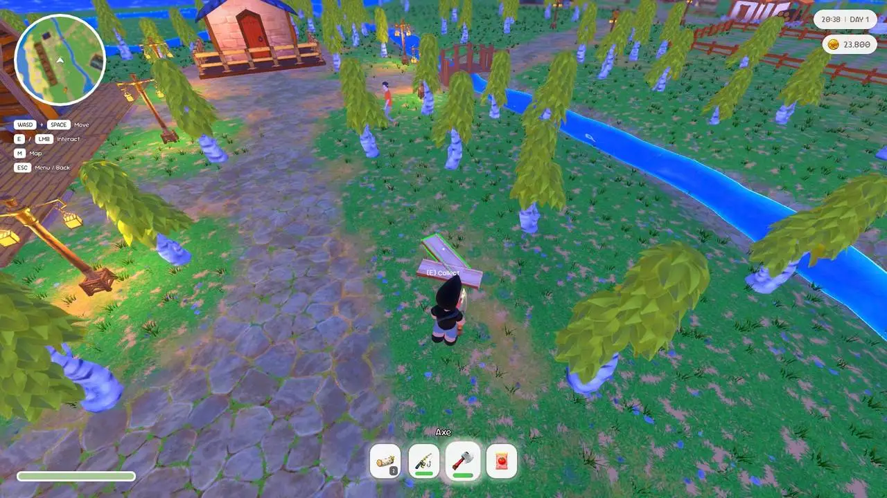 Скриншот игры Cosyland: Island Simulator