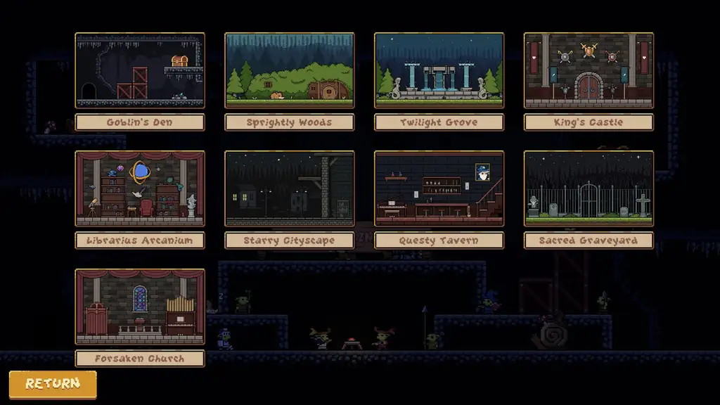 Скриншот игры Dice Goblin's Den