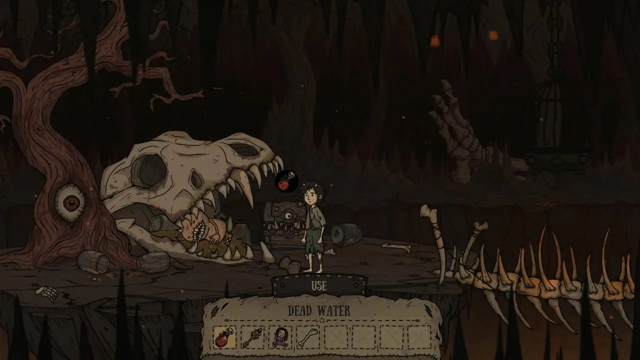 Скриншот игры Creepy Tale: Snow Child