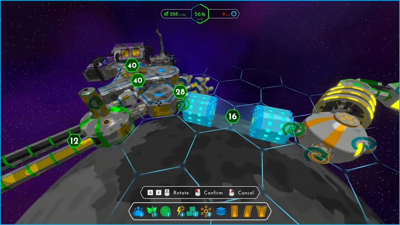 Скриншот игры Orbiteers