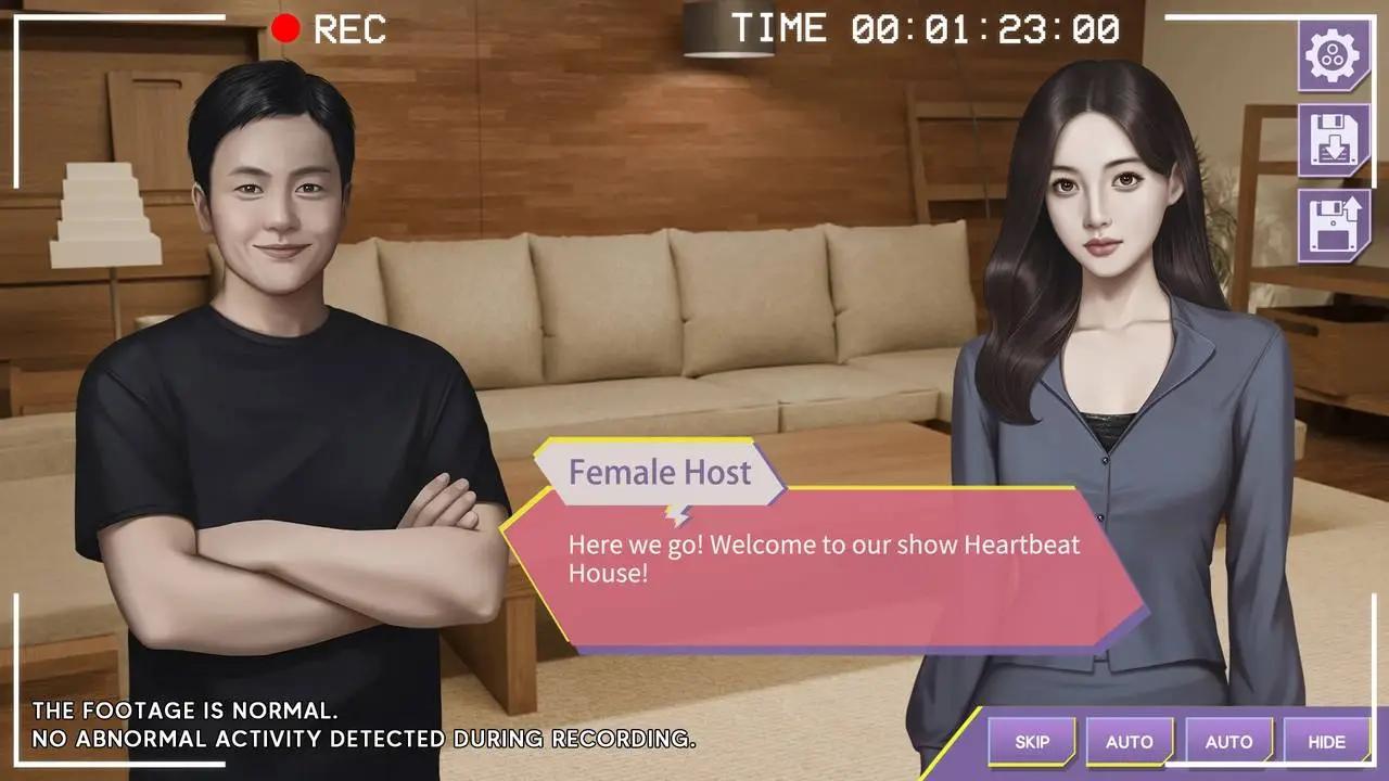 Скриншот игры Heartbeat House