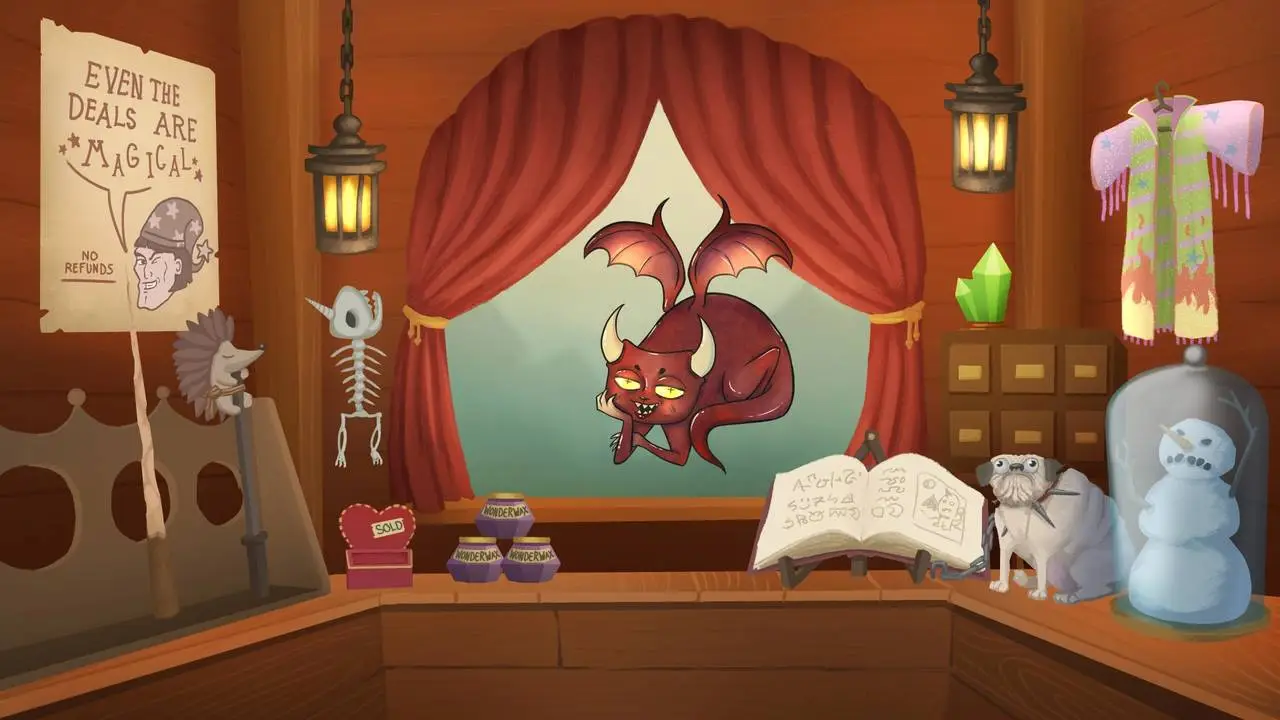 Скриншот игры Who Summoned It?