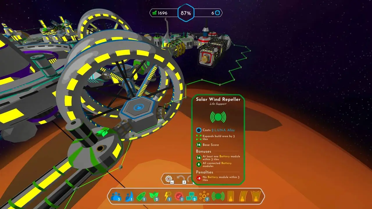 Скриншот игры Orbiteers