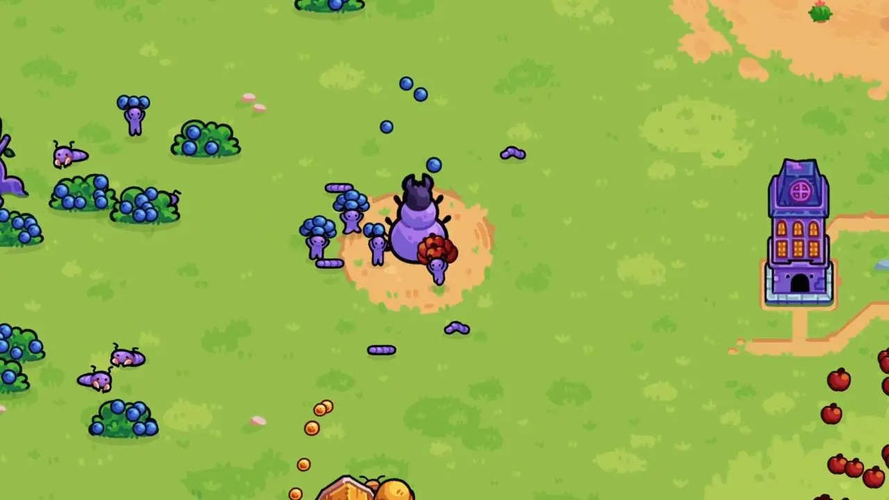 Скриншот игры FEED THE QUEEN