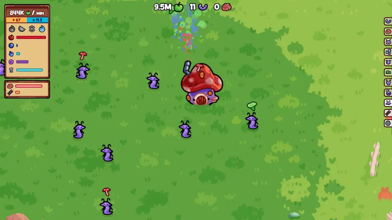 Скриншот игры FEED THE QUEEN
